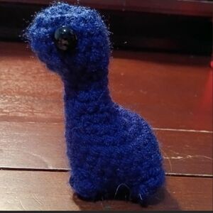Tiny crochet dino